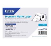 Premium Matte Label - étiquettes découpées 102 mm x 152 mm (800 étiquettes)