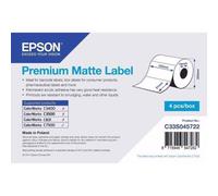 Premium Matte Label - étiquettes découpées 102 mm x 51 mm (2310 étiquettes)