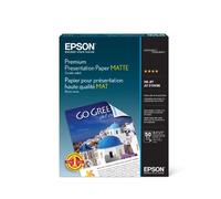 Premium Matte Presentation Paper, 45 lbs., 8-1/2 x 11, 50 Sheets/Pack
