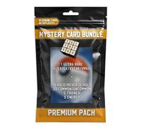 Premium Mystery Card Bundle - 50 cartes à collectionner authentiques avec 10 cartes holographiques + 1 garantie spéciale rare - sans doublons - Pack à collectionner
