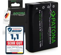 Premium NP-95 Batterie 1800mAh Compatible avec Fuji Fujifilm FinePix F30 F31fd Real 3D W1 XS1 X30 X70 X100 X100S X100T X 30 70 100 100S 100T F 30 31 FD NP95 NP 95