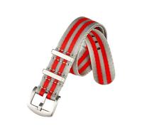Premium Nylon NATO STRAP 20MM 22MM SECTEUR DE SEAT BAND SPORTS Ajustez for 007 Ajustement for le remplacement de la bande de montre James Bond(White Black)