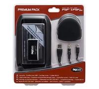 Premium Pack Psp / Slim Coque Etui Film Ecran Chargeur Range Umd Usb Boitier