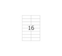 Herma Étiquettes Premium Papier mat auto-adhésif permanent blanc 105 x 37 mm 3200 (200 f. x 16)