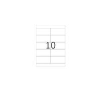 Herma Étiquettes 4281 – 105 x 50,8 mm Premium A4, 1000 pièces, Blanc
