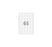 HERMA Premium - Étiquettes en papier plastifiées mates autocollantes permanentes - blanc - 38.1 x 21.2 mm 13000 étiquette(s) ( 200 feuille(s) x 65 )