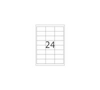 Herma Étiquettes 4614 – 66 x 33,8 Premium A4, 4800 pièces Blanc