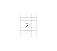 Herma Étiquettes 4668 Premium 70 x 42,3 mm auto-adhésives permanentes laminées blanches 2100 pièces
