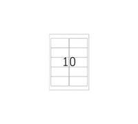 Herma Premium Étiquettes d'adresse mattes auto-adhésives 96 x 50,8 mm 1000 étiquettes laminées