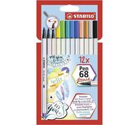 Premium Pen 68 Brush Boîte De 12 Pièces 568 / 12-21