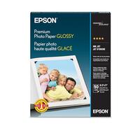 Premium Photo Paper, 68 lbs., High-Gloss, 8-1/2 x 11, 50 Sheets/Pack