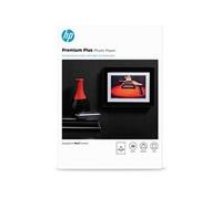 HP Papier photo Premium Plus, finition satinée, 300 g/m2, A4 (210 x 297 mm), 20 feuilles