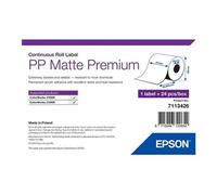 Epson Étiquettes continues Premium – Rouleau 5,1 cm x 29 m – PP mat adhésif permanent – 7113426