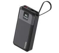 Premium Powerbank Stark 6.0 PD 30 W 20.000 mAh avec câble USB-C intégré