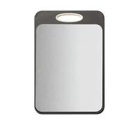 Premium Prep surfaces - Stainless Steel Cutting Board for Meat | Anti-Slip Double-Sided, Reversible Kitchen Tool, BBQ Camping Accessory, Home Restaurant Chopping Board for Vegetable Fruit Meal