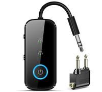 Premium Pro Récepteur Bluetooth 5.4 Adaptateur Audio Avion Émetteur Sans Fil pour TV/Voyage Avion Compagnie Aérienne Gym Supporte jusqu'à 2 AirPods/Casque Récepteur Bluetooth pour