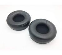 Premium Protéine de Remplacement de Cuir et Mousse à mémoire de Forme d'oreille de Coussinets Coussinets d'oreille Coussin Pad Housse Compatible avec Steelseries Siberia 650 Casque Gaming - Noir