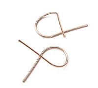 Premium Quality femmes 's boucles d'oreilles géométriques irrégulières croix boucles d'oreilles accessoires de bijoux simples, orIntelligence pratique.