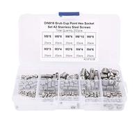 PREMIUM QUALITY STAINLESS STEEL GRUB SCREW SET FOR PRECISE INSTRUMENT M3/M4/M5/M6/M8 SUIT FOR ELECTRONIC PRODUCTS