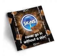 Premium Skins Préservatifs aromatisés au chocolat Big Box -Préservatifs aromatisés ultra fins pour la bouche et les rapports sexuels - Préservatifs avec lubrifiant extra aromatisé pour plus de plaisir