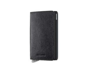 Premium+ Slimwallet Basco, Encre, 102 × 68 × 16 mm