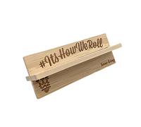 Premium SMO King X Ultimate Tabler Support de papier à rouler en bois V Block Berceau - Papier à rouler emboîtable King Size X Stand Planche Accessoires essentiels pour plateau à rouler