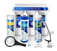 Premium sous lavabo Direct Connect Système de filtration de l'eau avec 100% sans plomb Chrome Robinet - Élimine le chlore, Bad Goûts, les odeurs et 99,99% des Contaminants Three Stages of Filtration