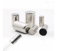 Premium Stainless Steel Test Tube Caps - Pack of 10, Compatible with Test Tubes Diameter 13-30mm, Durable Lab Supplies(18#for 18mm Test Tube)