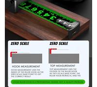 Premium Tape Measure 5m*25mm Industrial Grade Steel Tape Measure For A Wide Range Of Measuring Tasks In Home,Craft And Industry (Black)