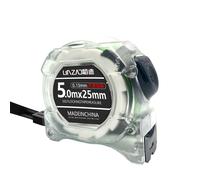 Premium Tape Measure 5m*25mm Industrial Grade Steel Tape Measure For A Wide Range Of Measuring Tasks In Home,Craft And Industry (Transparent Colour)
