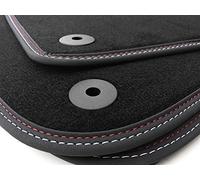 Premium tapis de sol pour audi a6 original s6 rS6 (c6) qualité velours/nubuk tapis double piqûre rS-design