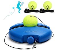 Premium Tennis Buddy, Ensemble de balles de Rebond pour entraîneur de Tennis avec Base et balles, Outil d'auto-entraînement Portable pour débutants, Outil d'auto-entraînement de Balle de Tennis A