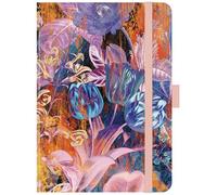 Premium Timer Big "Blumenkunst" 2027: Hochwertiger Buchkalender. Terminplaner mit Wochenkalendarium, Gummiband und Stifthalter. 12 x 17 cm