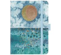 Premium Timer Big "Golden Moon" 2027: Hochwertiger Buchkalender. Terminplaner mit Wochenkalendarium, Gummiband und Stifthalter. 12 x 17 cm