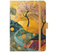 Premium Timer Big "Kirschblüte" 2027: Hochwertiger Buchkalender. Terminplaner mit Wochenkalendarium, Gummiband und Stifthalter. 12 x 17 cm