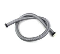 Premium Tuyau d'aspirateur compatible avec Progress, Rowenta | Longueur : 1,80m | avec système de clic | Diamètre : 32 mm intérieur | Couleur : Argent | Tuyau universel - accessoires