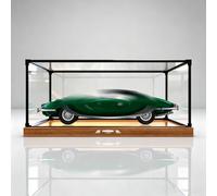 Premium Vitrine pour lego 11381 E-Type Sports Ca (base en bois)