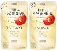 Premium Volume Repair Shampoo for Tsubaki Refill Pack 300ml Set of 2