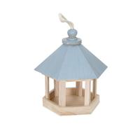 Premium Weatherproof Gazebo-Style Wild Bird Feeder - Decorative Hanging Bird Sanctuary, Features Reinforced High- UV-Resistant Polymer Architecture for Weather-Resistance | Precision-en