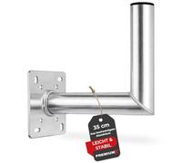 Premium X Support mural en aluminium pour antenne parabolique 350 mm 35 cm
