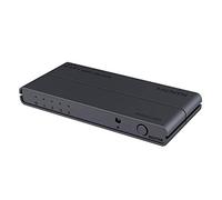 PremiumCord 4 : 1 commutateur HDMI 4 Kx2K @ 60 Hz, 1080P, Prise en Charge HDR, Bouton Pression et télécommande