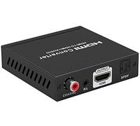 PremiumCord 4K Audio d'Extracteur Arc, HDR, Sorties: Silater Stéréo, SPDIF, Cinch, Résolution Vidéo UHD 4K 2160p @ 60Hz, Full HD 1080p, 3D, HDCP, Couleur Noire