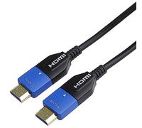 PremiumCord 8K Ultra High Speed HDMI 2.1 Câble Fibre Optique Visuellement Actif, 48 Gbit/s, HDMI 2.1, 3D, EDID, ARC, HDR, Résolution 8K @ 60Hz 4320p, 4K @ 120Hz, Construction robuste, Longueur 10 m