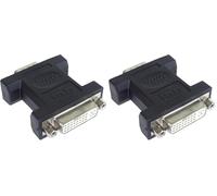 PremiumCord Adaptateur DVI DVI24 + 5F VGA 15 m nickelé (Lot de 2)