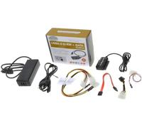 PremiumCord Adaptateur USB 2.0 IDE + SATA avec câble et Bloc d'alimentation