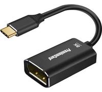 PremiumCord Adaptateur USB-C vers DisplayPort DP1.4 8K @ 60Hz et 4k @ 120Hz