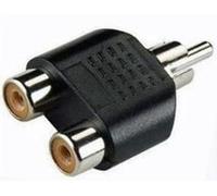 PremiumCord Adapter 1x Cinch mâle - 2x Cinch femelle
