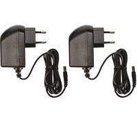 PremiumCord Alimentation Universelle 230V/48V/0,5A, Adaptateur Secteur AC/DC, Adaptateur Secteur et Câble d'alimentation pour Routeurs et Autres Appareils 5V, Fiche de Sortie 5,5mm/2,1mm (Lot de 2)