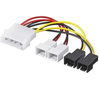 PremiumCord Câble d'alimentation Interne Fan 5,25"-TX 3p 5V, 12 V