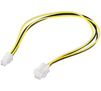 PremiumCord Câble d'alimentation Interne kn-17-4 Broches - Rallonge d'alimentation P4-0,37 m
